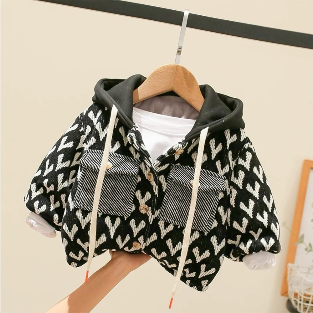 Stylish Jacket Super Thick Warm Puffer Jacket Size 1T-2T